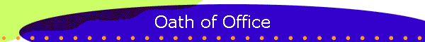 Oath of Office